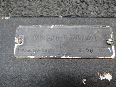 Does Not Apply RT-220B / ARN-21 Radio Navigation Equipment (CORE)