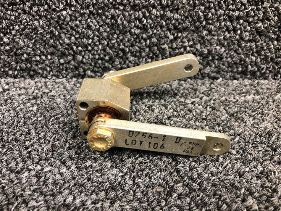 Robinson Helicopter & Airplane Parts D756-1 Robinson R44II Throttle Control Bellcrank Assembly