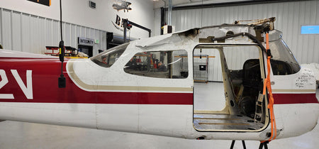 Cessna Aircraft Parts Cessna R172K Fuselage W/ Paperwork, Log Books & Data Tag (Firewall: 0553003-204)