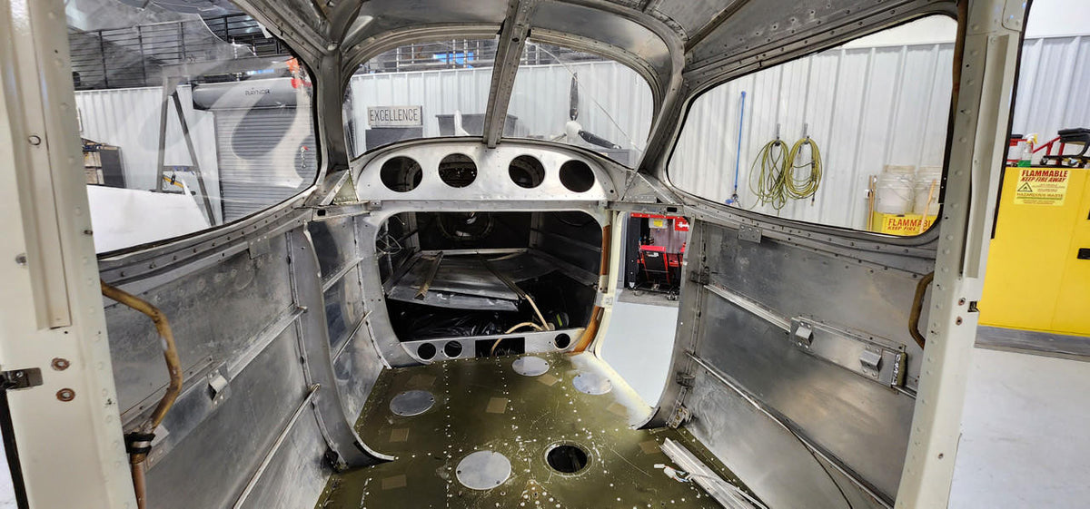 Cessna Aircraft Parts Cessna R172K Fuselage W/ Paperwork, Log Books & Data Tag (Firewall: 0553003-204)