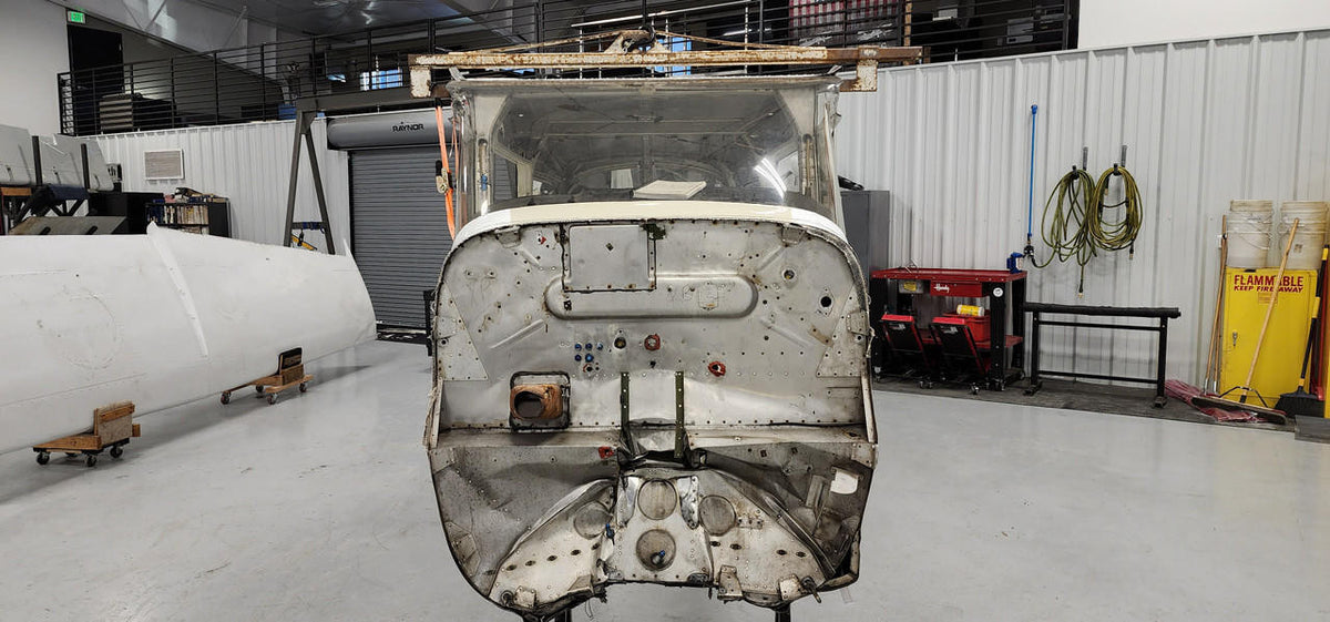Cessna Aircraft Parts Cessna R172K Fuselage W/ Paperwork, Log Books & Data Tag (Firewall: 0553003-204)