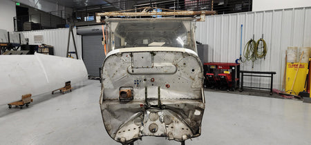 Cessna Aircraft Parts Cessna R172K Fuselage W/ Paperwork, Log Books & Data Tag (Firewall: 0553003-204)