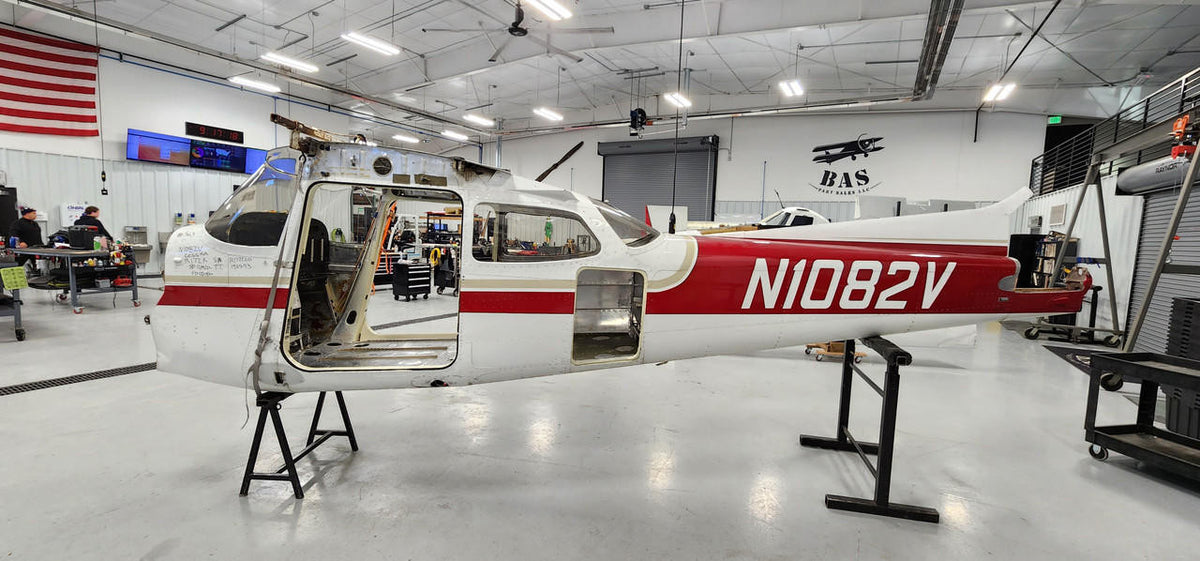 Cessna Aircraft Parts Cessna R172K Fuselage W/ Paperwork, Log Books & Data Tag (Firewall: 0553003-204)