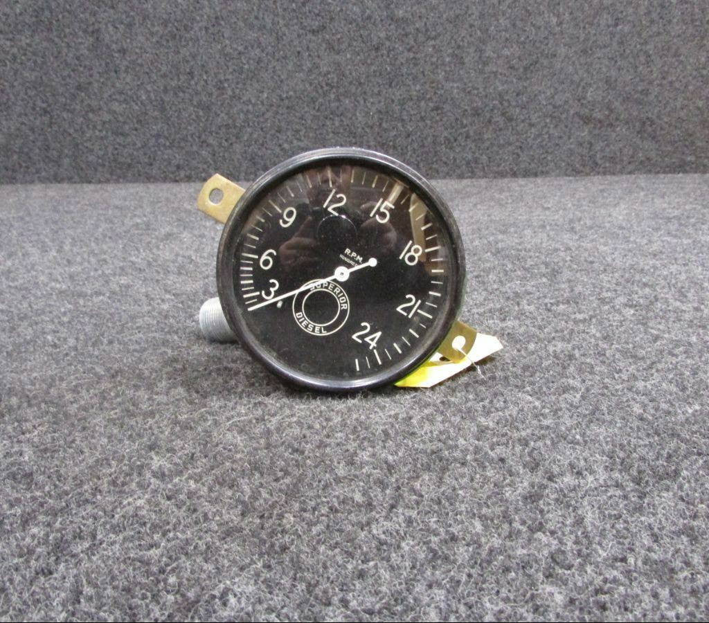 406-970 Superior Diesel Tachometer Indicator BAS Part Sales | Airplane Parts