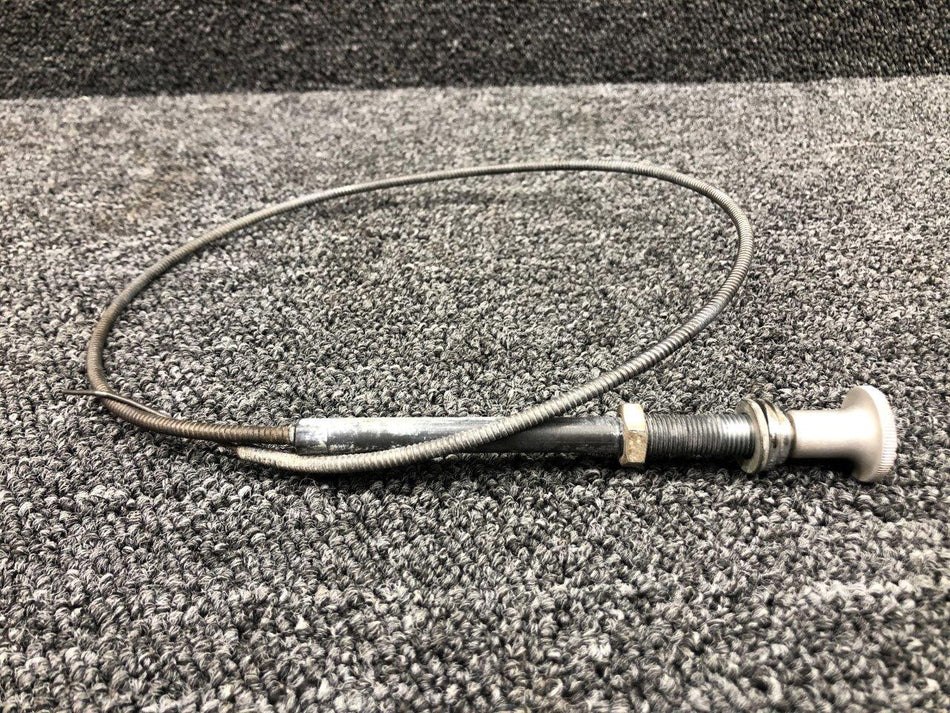653-032-10 Mooney M20C Parking Brake Control Cable (Length: 33-3/4")