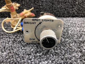 H-8-F2-352A (Alt: 919006-1) Ohmite Spot Lights Dimmer Assembly