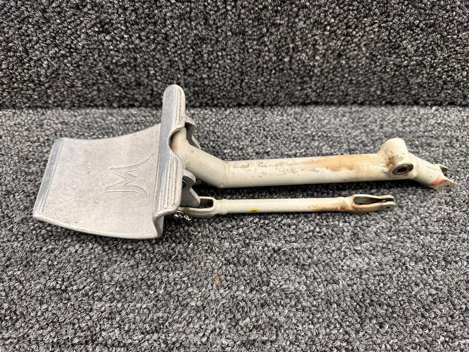 720017-7, 720016-2 Mooney M20C Pilot Rudder Pedal and Brake Assembly RH