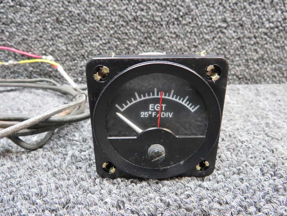 202B-7A Alcor Exhaust Gas Temperature Indicator W/ Probe