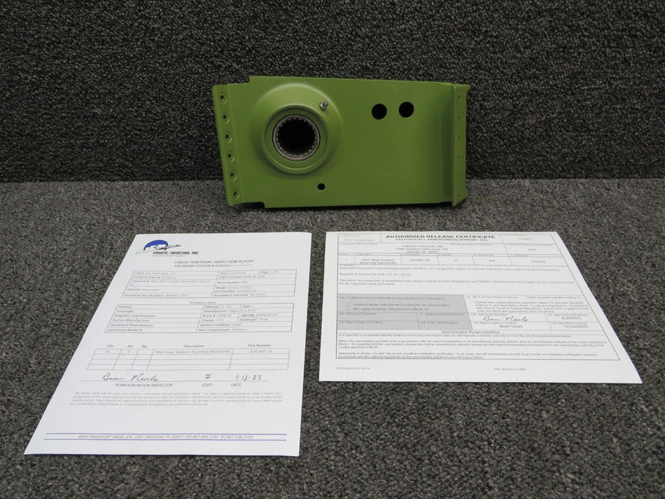 Cessna Aircraft Parts 1241607-16 Cessna T210L Main Gear Support Assy Inbd RH W/ 8130-3 and PAI-PT-1