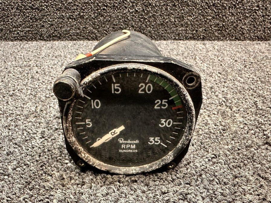 Standard Precision 0813605-7 (ALT: BMD-1001B) Standard Precision Dual Tachometer Indicator