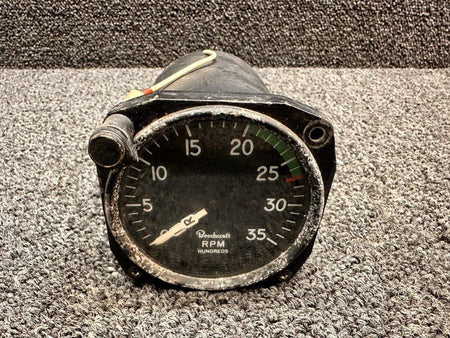 Standard Precision 0813605-7 (ALT: BMD-1001B) Standard Precision Dual Tachometer Indicator