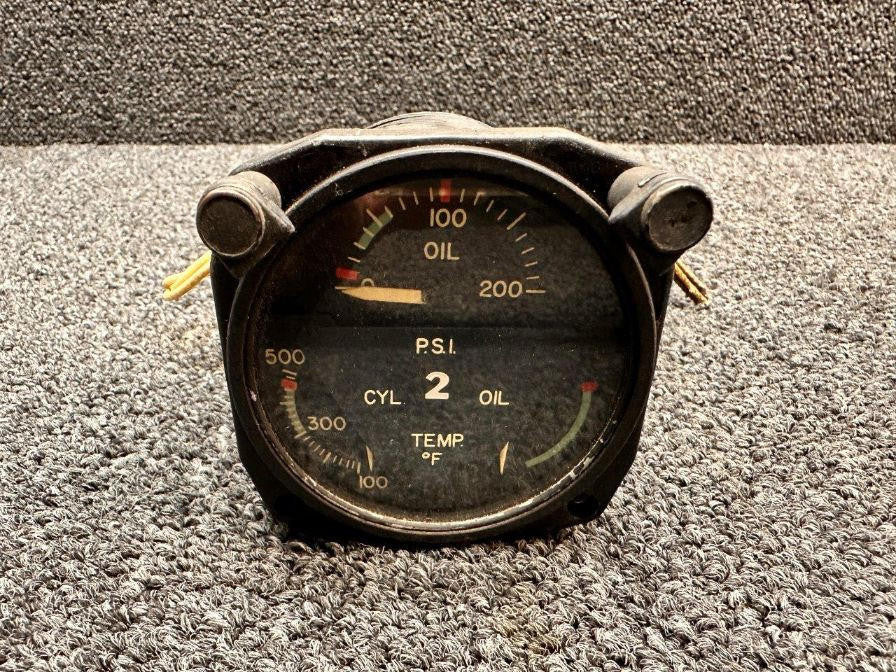 Garwin 22-804-02 Garwin Engine Tri-Gauge Indicator (Lighted)