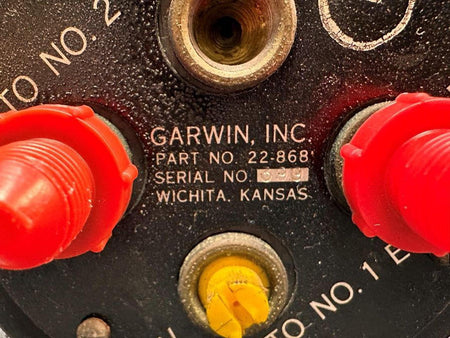 Garwin 22-868 Garwin Dual Fuel Pressure Indicator (Lighted)