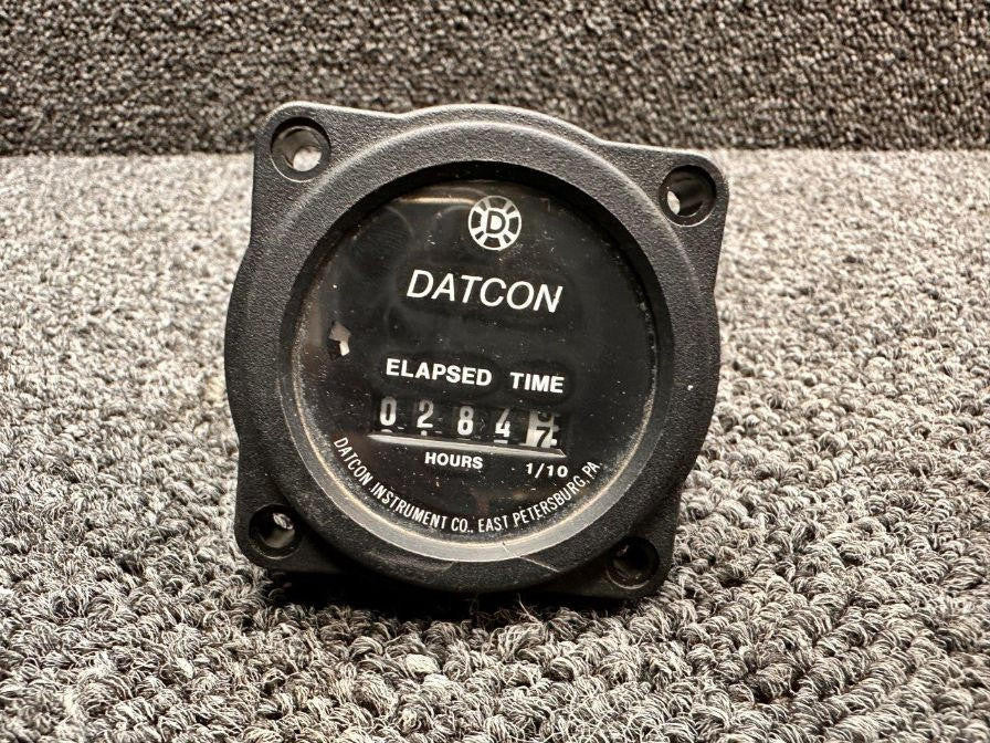 Datcon 773 Datcon Hour Meter Indicator (Hours: 284.7) (Volts: 4-40)