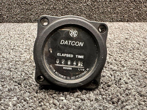 773 Datcon Hour Meter Indicator (Hours: 284.7) (Volts: 4-40)
