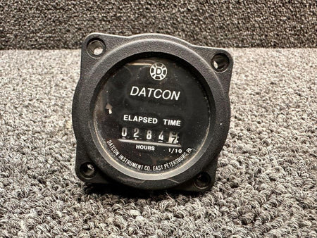 Datcon 773 Datcon Hour Meter Indicator (Hours: 284.7) (Volts: 4-40)