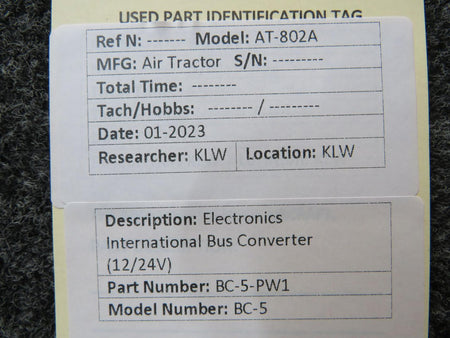 Electronics International BC-5-PW1 Electronics International BC-5 Bus Converter (Volts: 12/24)
