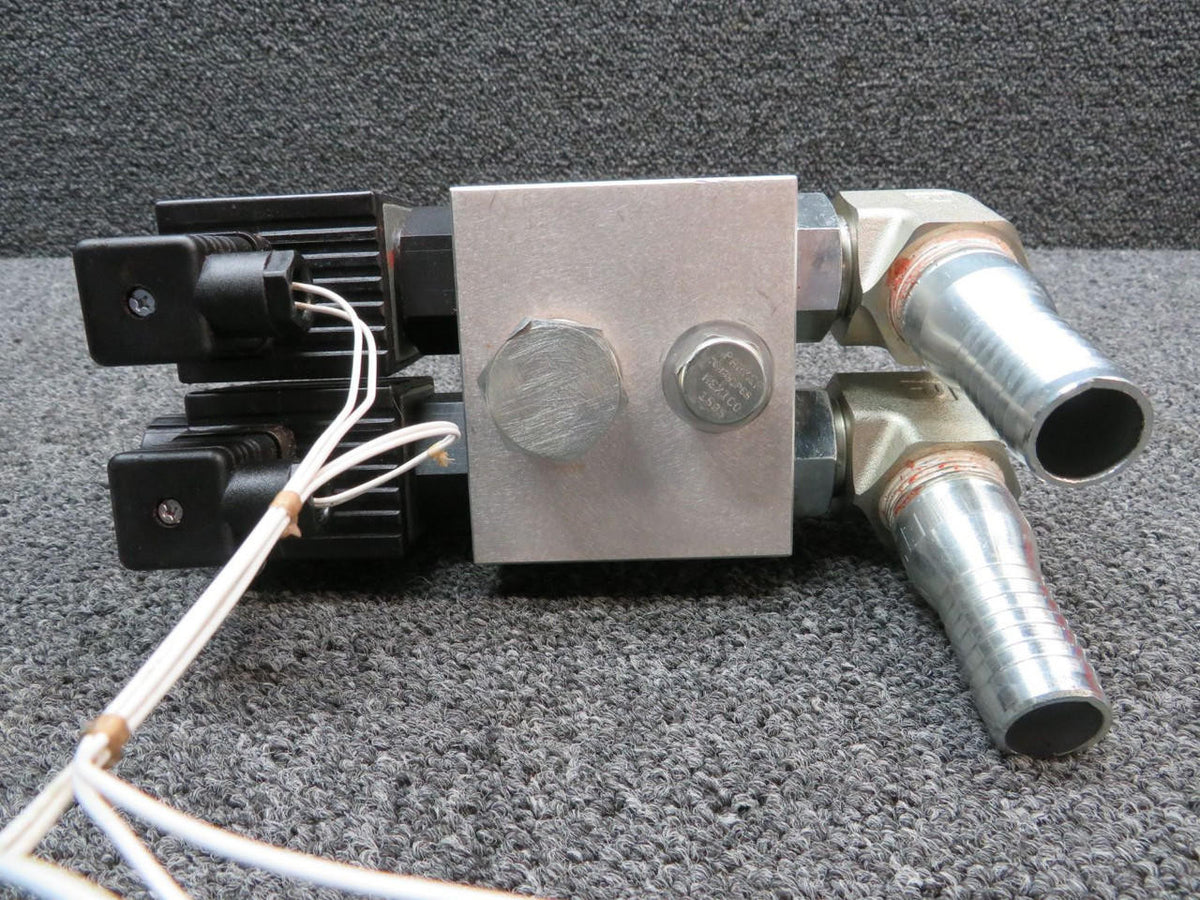 Air Tractor MAS1356, 851058 Air Tractor AT-802A Flow Valve Assembly with Solenoid