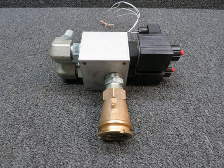 Air Tractor MAS1356, 851058 Air Tractor AT-802A Flow Valve Assembly with Solenoid