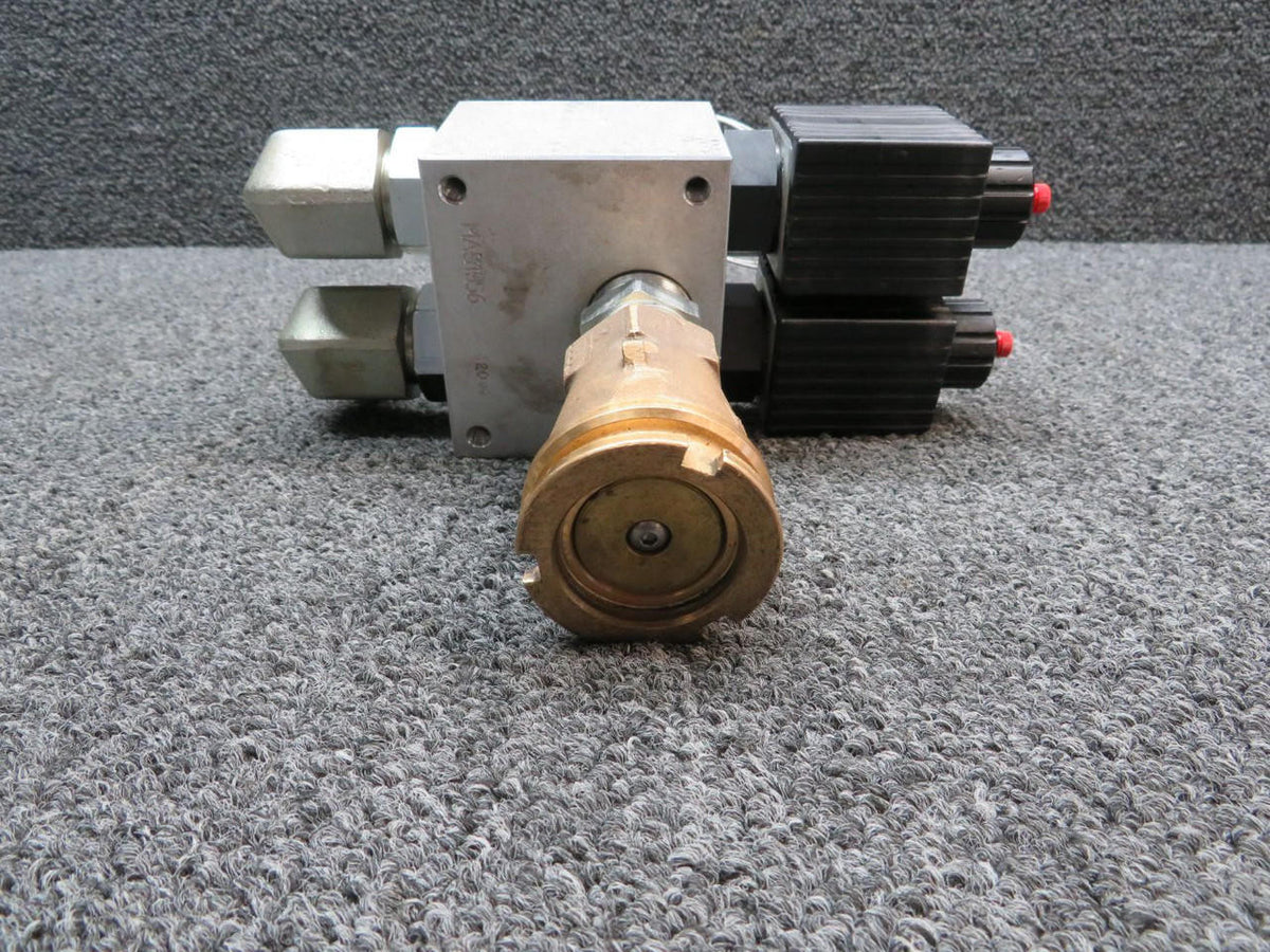 Air Tractor MAS1356, 851058 Air Tractor AT-802A Flow Valve Assembly with Solenoid