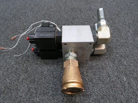 Air Tractor MAS1356, 851058 Air Tractor AT-802A Flow Valve Assembly with Solenoid