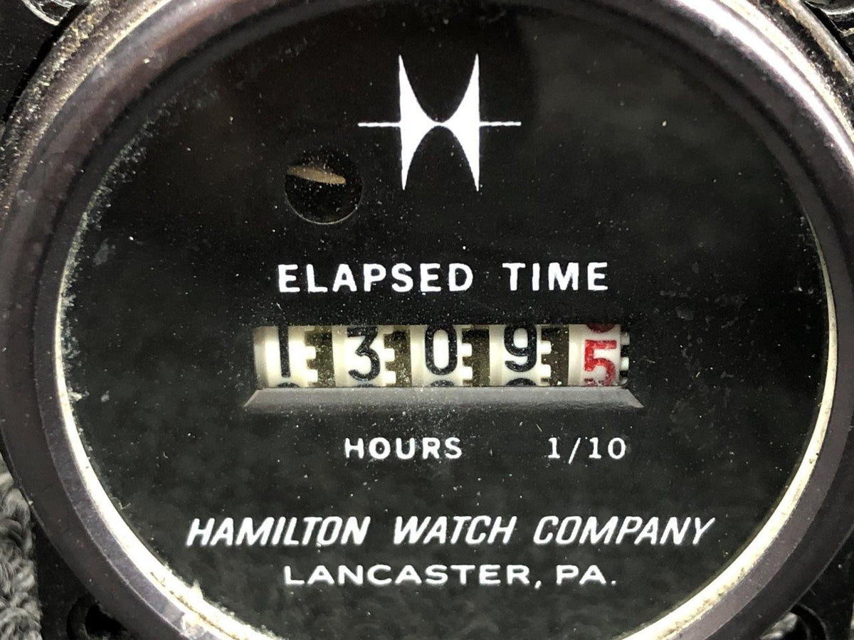 Hamilton Watch Co 5734/40DCNB Hamilton Watch Hour Meter Indicator (Hours: 1309.50)
