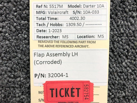 Volairecraft 32004-1 Volaircraft 10A Flap Assembly LH