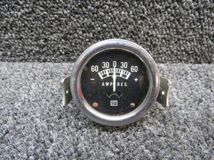 827477 Stewart Warner Ammeter Indicator (-60 to +60 Amps)