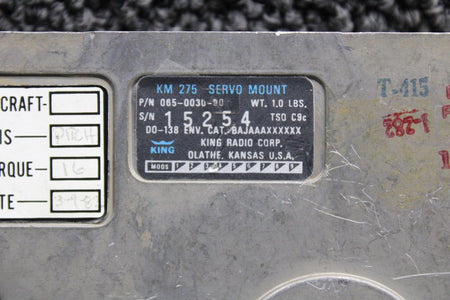 Bendix King 065-0030-00 (Use: 065-00030-0000) Bendix King KM-275 Servo Mount (No Cable)