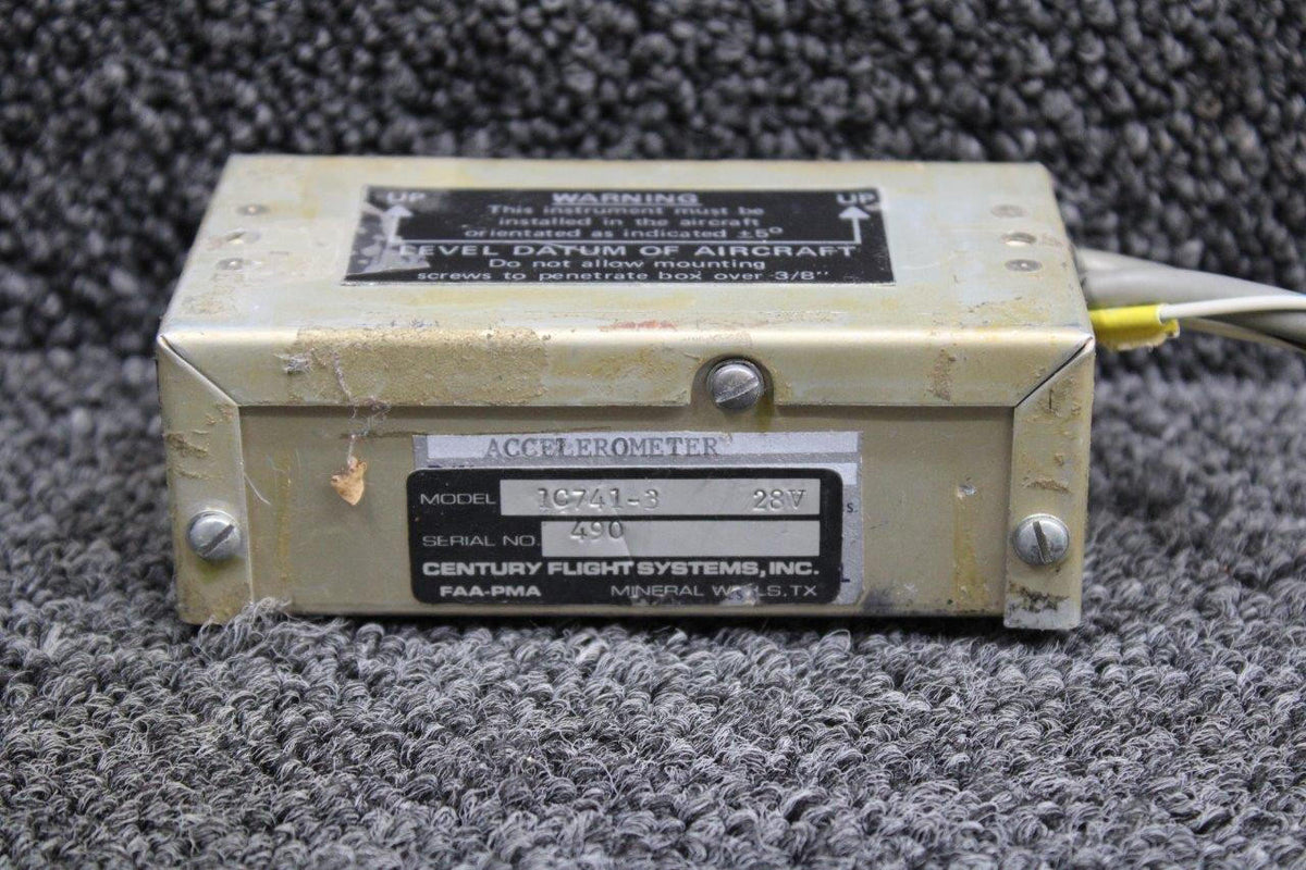 Century Flight Systems 1C741-3 Century Flight Systems Accelerometer Assembly (Volts: 28)