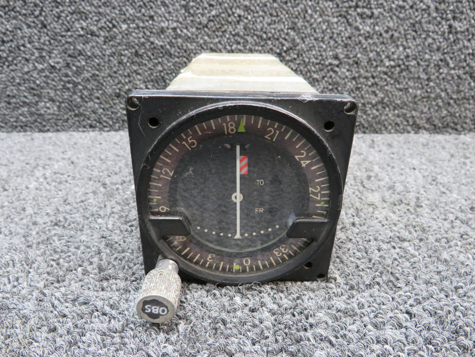 King Radio KI-201 King Radio VOR / LOC Indicator (Scratched Glass)