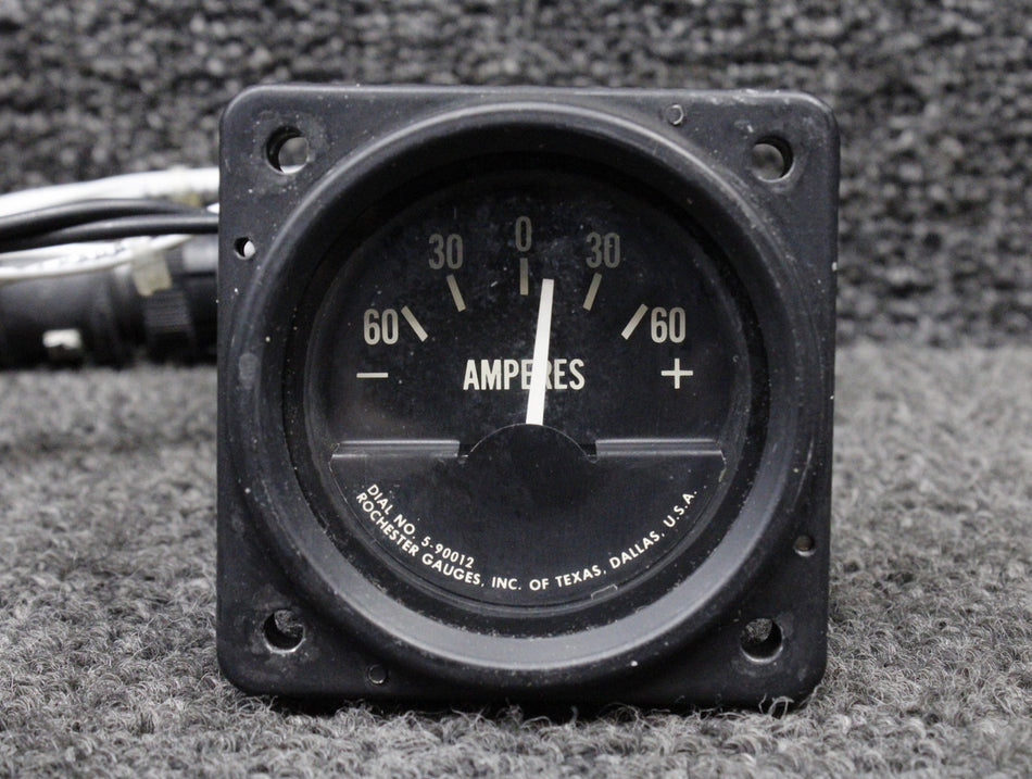 5-90012 Rochester Ammeter Indicator (-60 to +60 Amps)