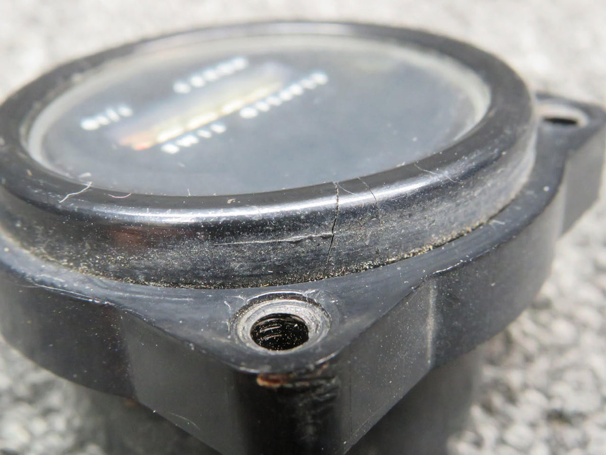 Does Not Apply 773E Hour Meter Indicator (Hours: 9702.8) (4-50V) (Cracked Surround)