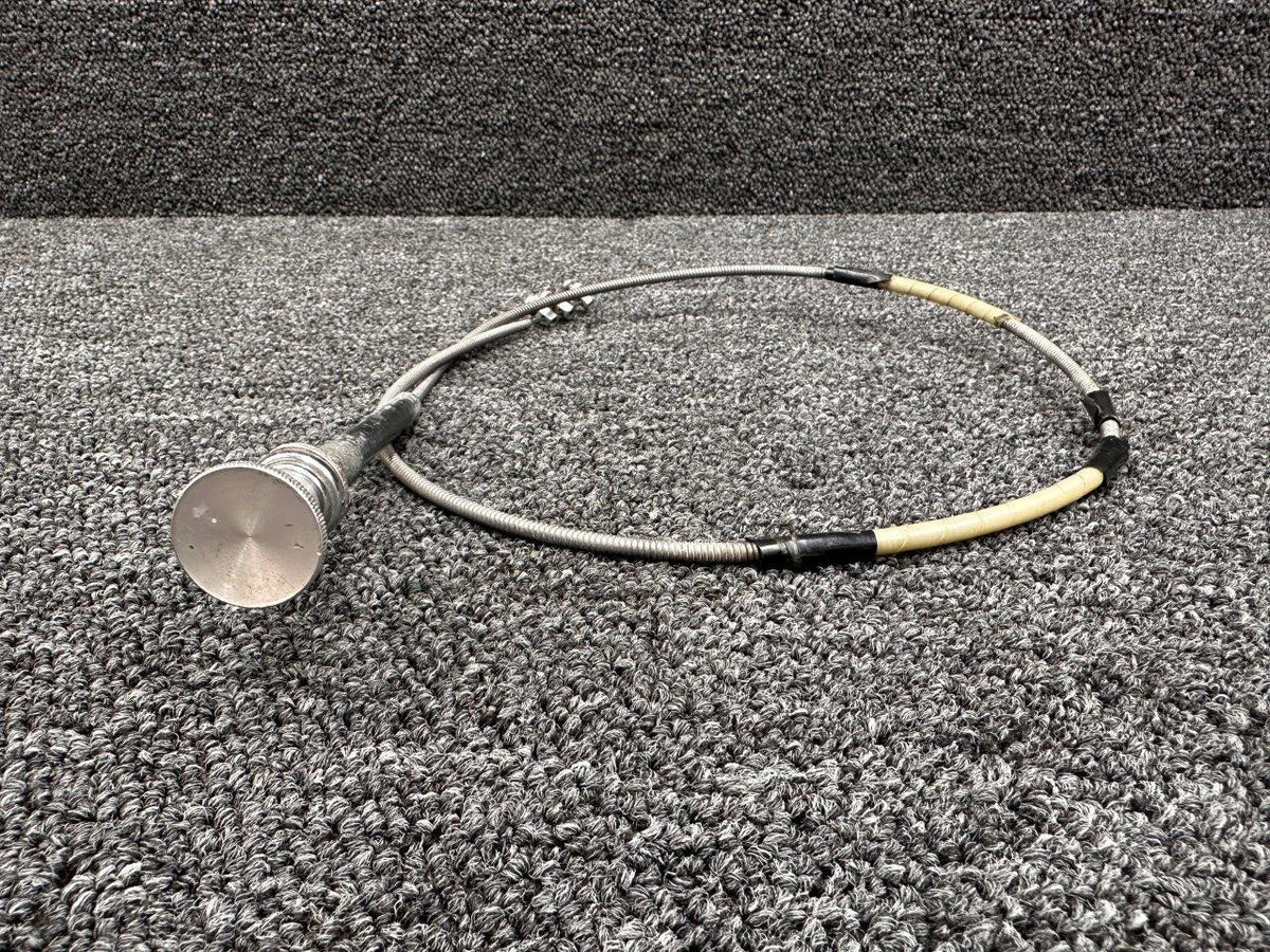 Mooney Aircraft Parts & Accessories 640198-021 (Use: 640198-921) Mooney M20G Cabin Vent Control Cable (Length: 39")