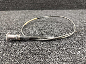 640257-005 Mooney M20G Parking Brake Control Cable (Length: 33-1/2")