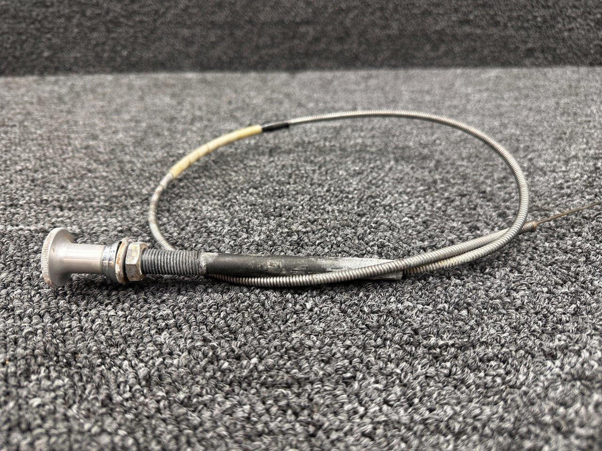 Mooney Aircraft Parts & Accessories 640257-005 Mooney M20G Parking Brake Control Cable (Length: 33-1/2")