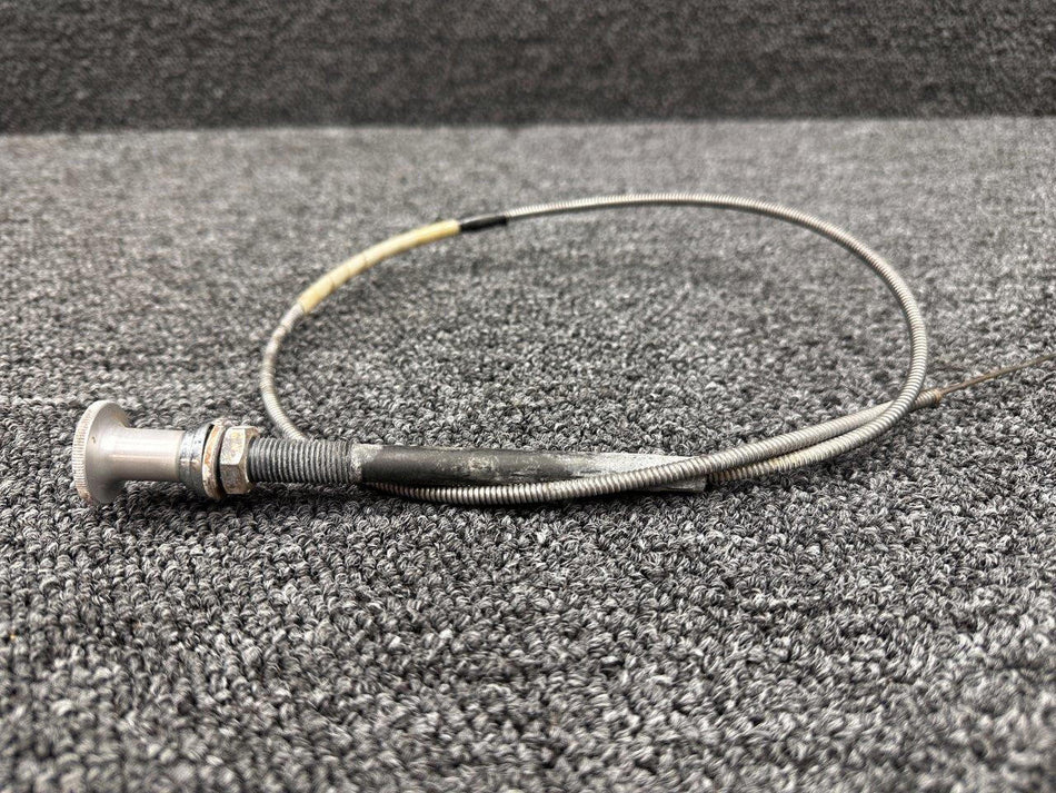 Mooney Aircraft Parts & Accessories 640257-005 Mooney M20G Parking Brake Control Cable (Length: 33-1/2")