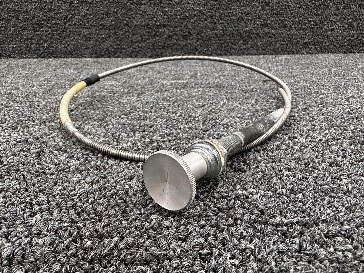 Mooney Aircraft Parts & Accessories 640257-005 Mooney M20G Parking Brake Control Cable (Length: 33-1/2")