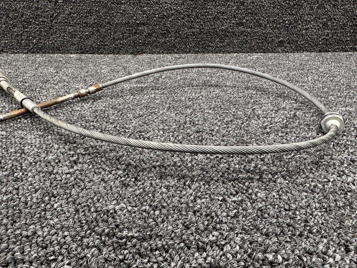 Mooney Aircraft Parts & Accessories 660190-003 Mooney M20G Throttle Control Cable (Length: 42-3/4")
