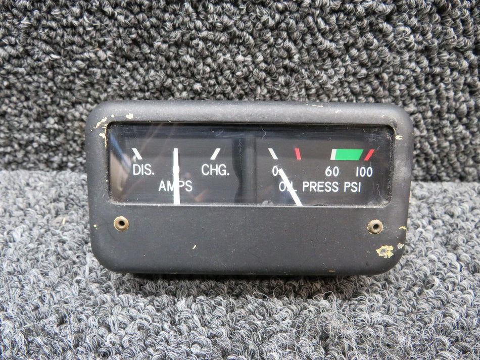 6246-00060 (Alt: C669560-0101) Rochester Ammeter-Oil Pressure Cluster (21-32V)