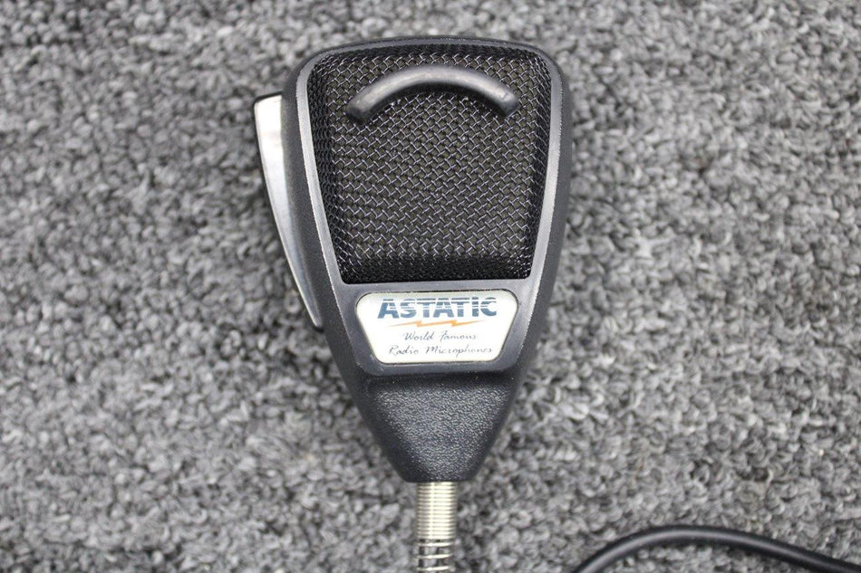 636L Astatic Noise Cancelling CB Microphone with 4-Pin Connection Plug