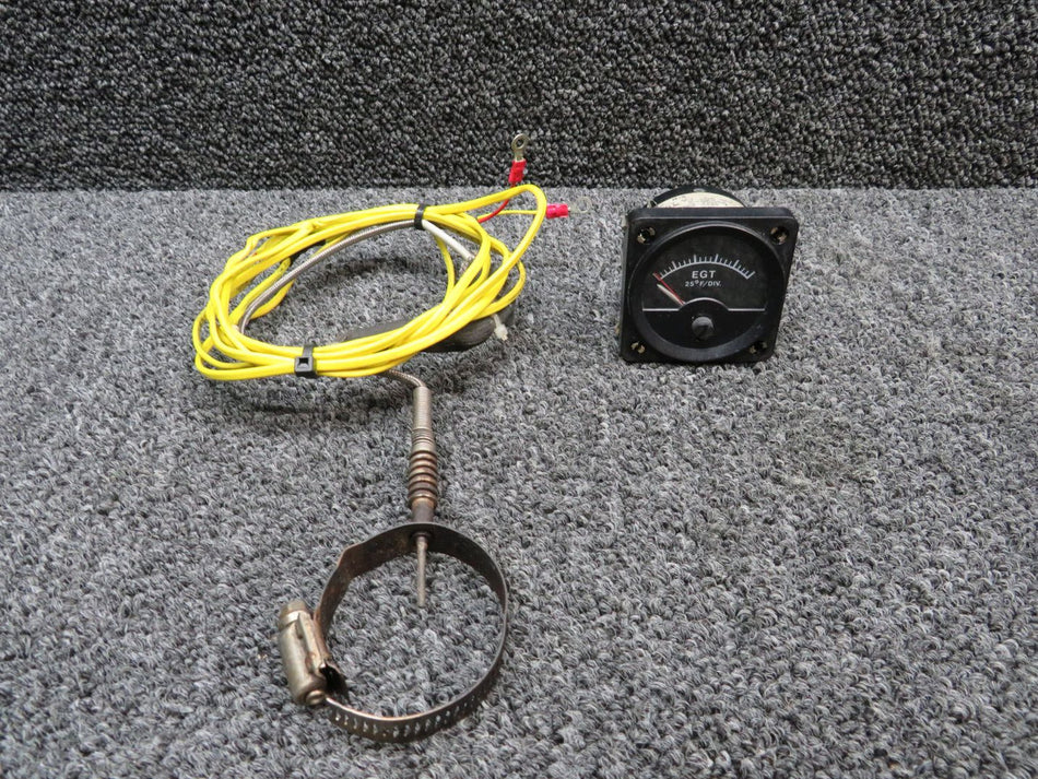45811, 86281 Alcor Exhaust Gas Temperature Indicator with Probe