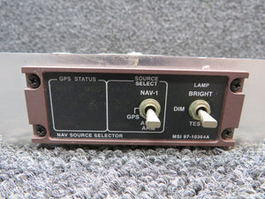 97-10364A MSI Avionics Integrated Nav Source Selector and Display Unit (14V)