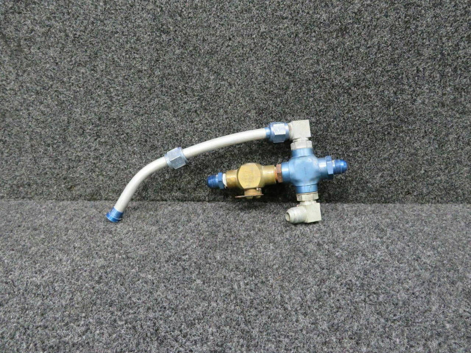 P4-757 (USE: 756-591) Piper PA31T Circle Seal Fuel Shut-Off Valve (C20) BAS Part Sales | Airplane Parts