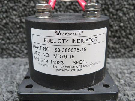 Mid-Continent MD79-19 (Alt: 58-380075-19) Mid-Continent Fuel Quantity Indicator, Lighted