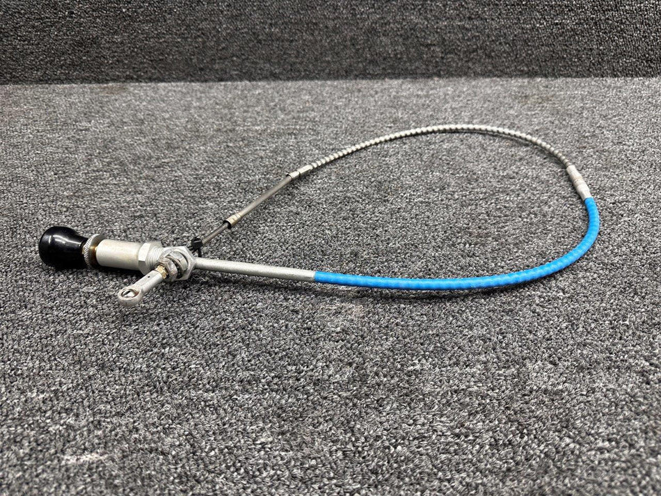 Cessna Aircraft Parts 565-549-031 (FSO: S2800-1098) Cessna 182S Throttle Control Cable (Length: 46")