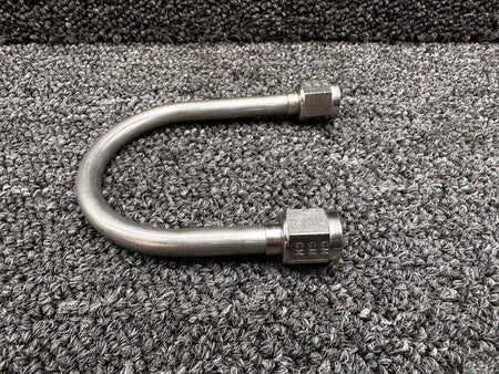 Cessna Aircraft Parts 0750624-12 (Use: 0750624-22) Cessna 182S Fuel Line from Pump to Strainer