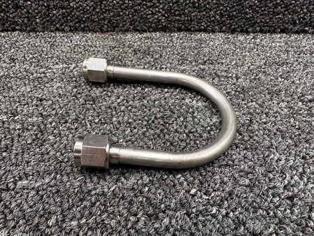 Cessna Aircraft Parts 0750624-12 (Use: 0750624-22) Cessna 182S Fuel Line from Pump to Strainer
