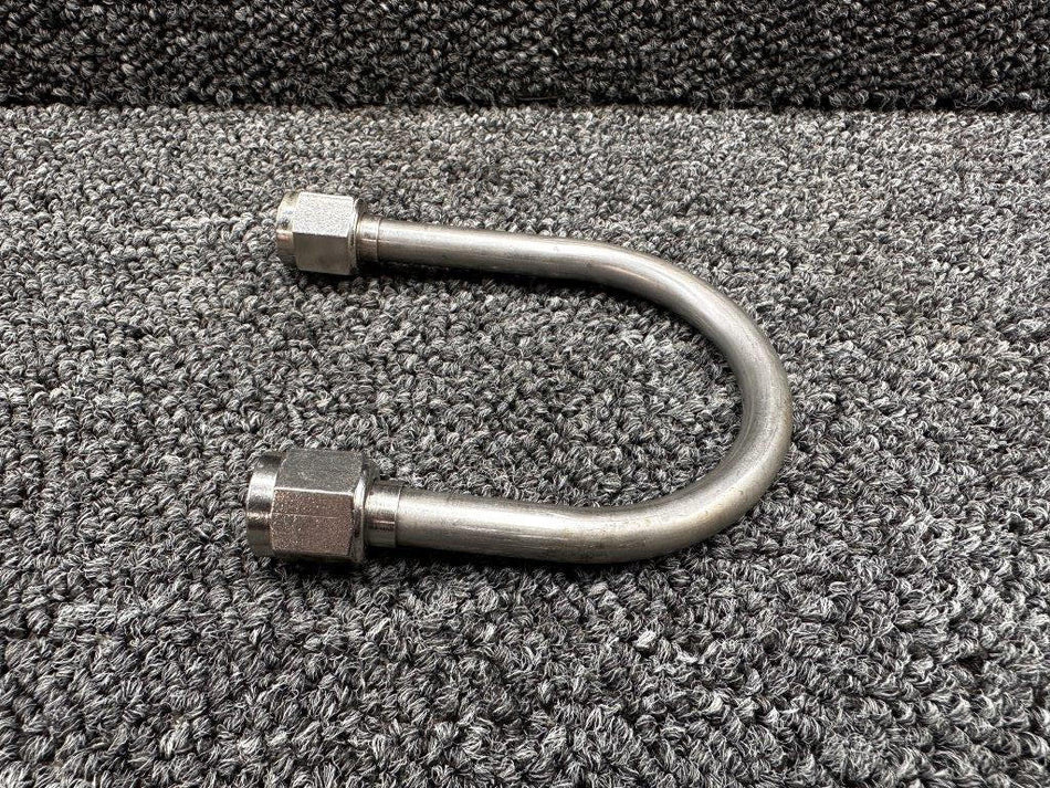 Cessna Aircraft Parts 0750624-12 (Use: 0750624-22) Cessna 182S Fuel Line from Pump to Strainer