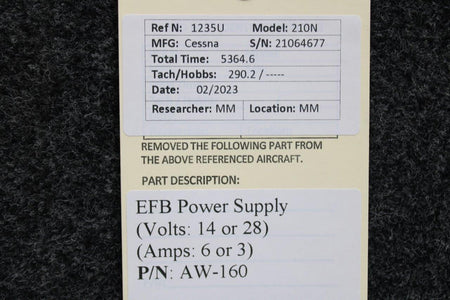 EFB AW-160 EFB Power Supply (Volts: 14, 28) (Amps: 6, 3)